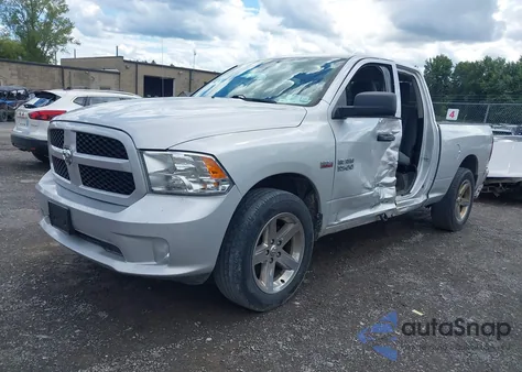 2018 Ram 1500 Express 4X4 6'4 Box from USA, damaged, VIN 1C6RR7FT3JS139950